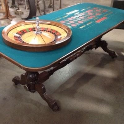 vintage roulette table for sale.